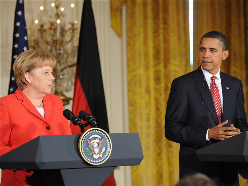 Merkel & Obama