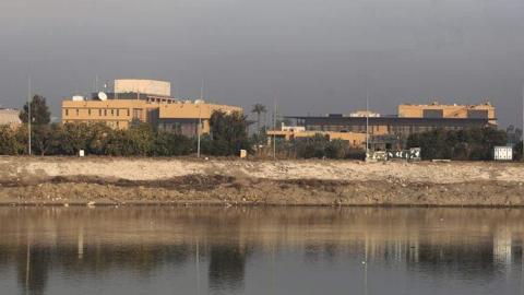  كاتيوشا تستهدف محيط السفارة الأمريكية في بغداد