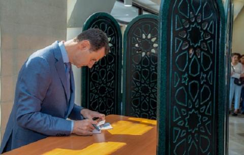  الرئيس بشار الأسد اليوم يدلي بصوته في انتخابات أعضاء مجلس الشعب