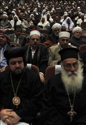 رجال دين من كل الطوائف يشاركون في افتتاح مؤتمر «الإخاء الإسلامي ـ المسيحي» في دمشق أمس