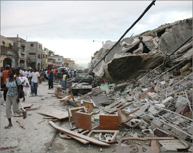 زلزلال هاييتي الأعنف منذ مائتي عام