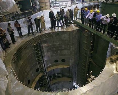 صورة لأحدى المنشآت النووية الإيرانية تحت الأرض